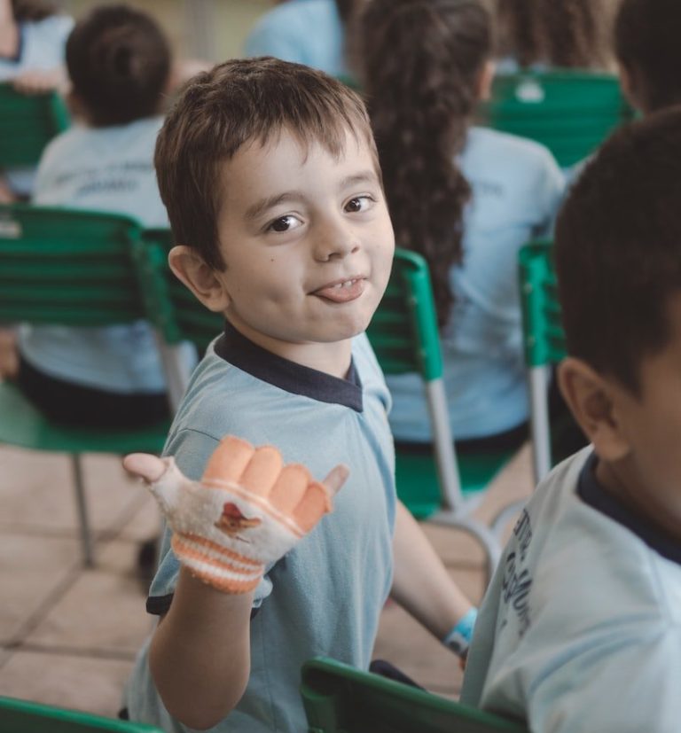 children inside classroom